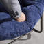 Chaise berçante d'extérieur en acier Alvan-604352850
