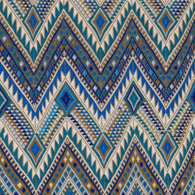 Schumacher x A Rum Fellow Coyolate Hand Woven Brocade Fabric