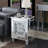 Haskin Mirrored Glass Top 2 - Drawer End Table