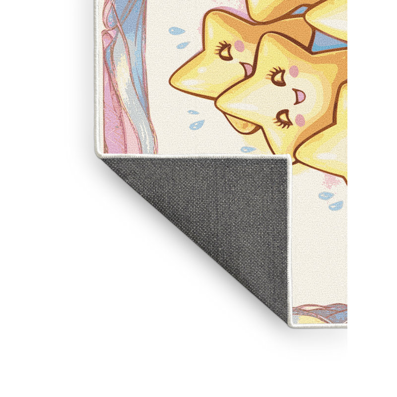 Tapis pour enfants Zoomie, Rectangle 6 pi x 9 pi