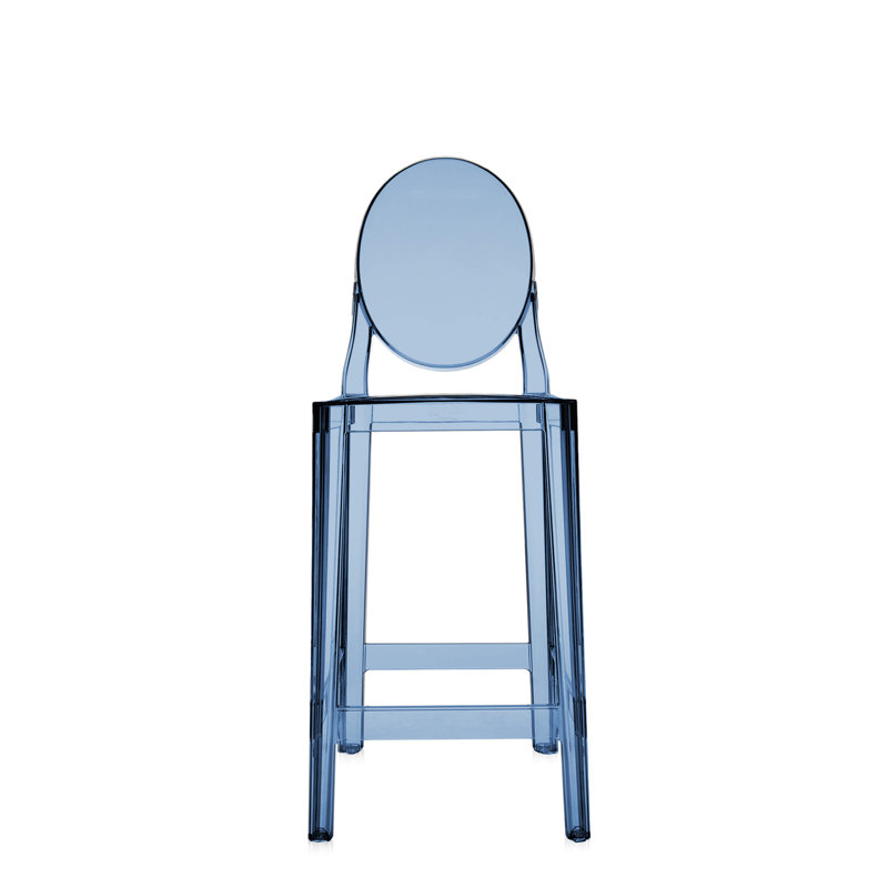 One More Tabouret, Tabouret de bar (hauteur d'assise de 29,5 po), Powder Blue