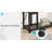 28"-39.3" Height Adjustable Portable Desk With Power Outlet & USB Ports-731972698