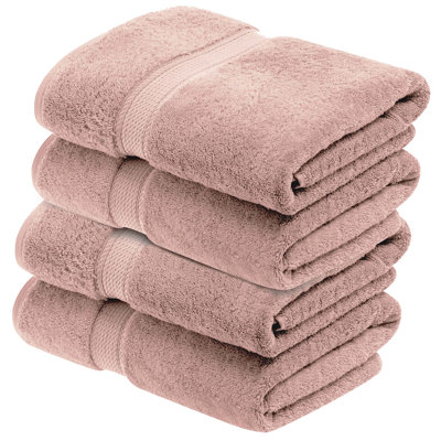 Donlad Certified Certified Egyptian Cotton 800 GSM Heavyweight Plush Solid Luxury Bath Towel