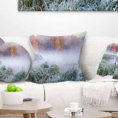 Coussin panoramique paysage