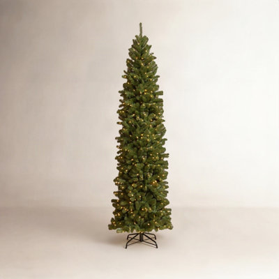 Pre-Lit Spruce Christmas Tree