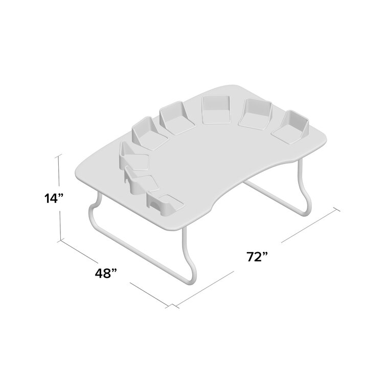 39154 TODDLER TABLE 8 Seat Table, 27 Tall - Factory Select