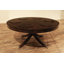 Round Mahogany Wood Dining Table
