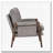 Solid Wood Frame Accent Chair-1096775709