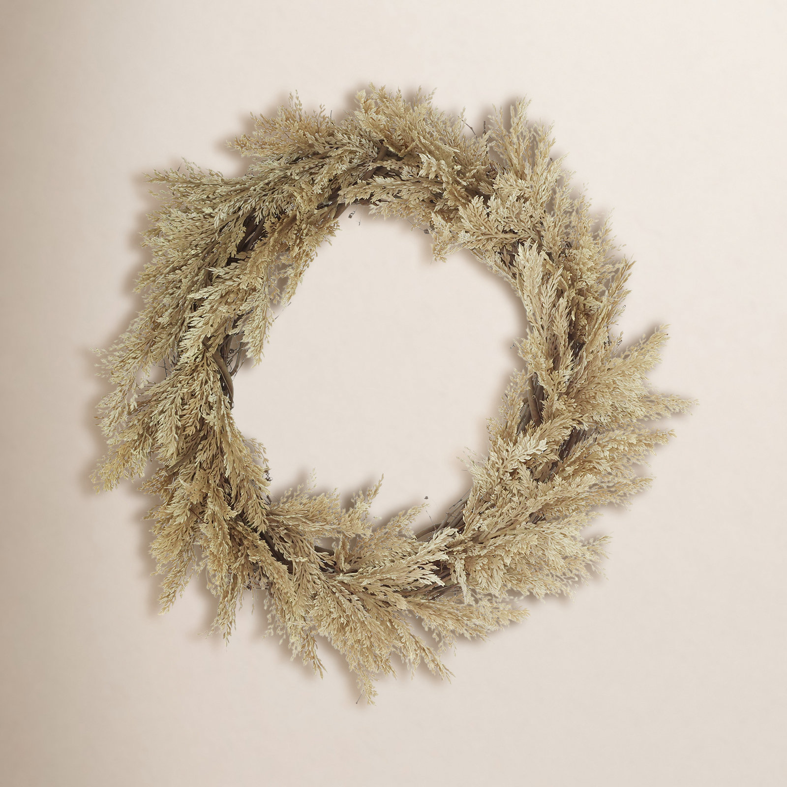 24'' Fall Pampas Wreath