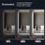Miroir rectangulaire rétroéclairé pour salle de bain 30 po x 40 po
