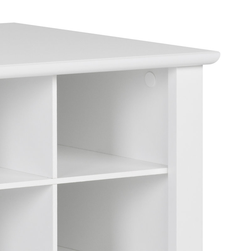 Stearn Storage Bench, White