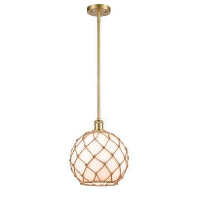 Luminaire suspendu sphère 1 lumière Tobey