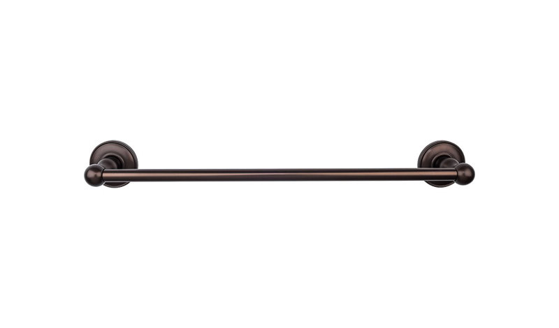 Edwardian Bath Single 32 1/2" Wall Mounted  Towel Bar, Oiled Rubbed Bronze