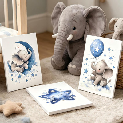 Set of 3 Gallery Wrapped Canvas Prints