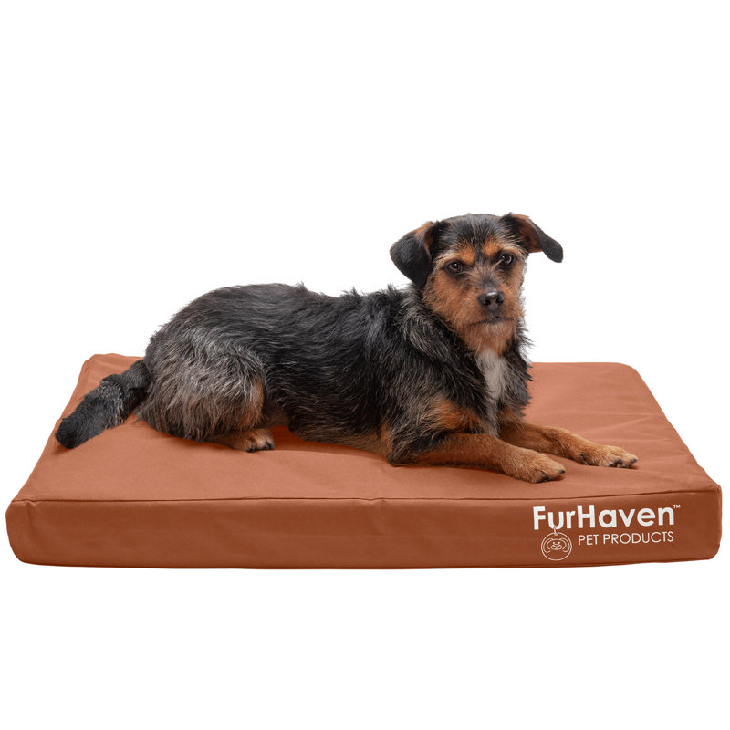 Chestnut Medium Cooling Gel Foam Orthopedic Dog Bed