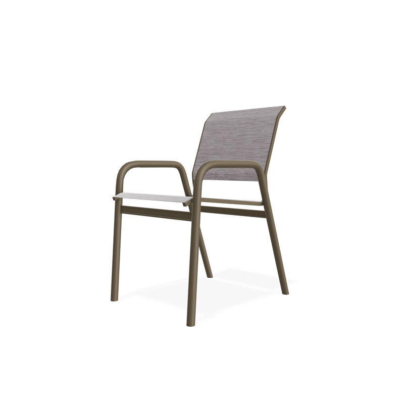 Chaise bistro Gardenella, Bois de plage, Fossile