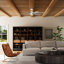 Casablanca 65 inch Melia ENERGY STAR®  Damp Rated Ceiling Fan with Lights and Wall Control-815235818