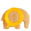 Tiny Dining - Children's Bamboo Suction Elephant Plate-53057741