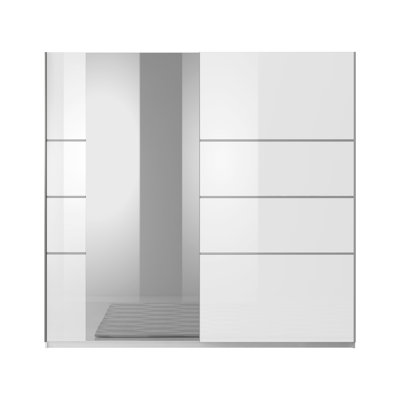 Inishbiggle 2 Door Manufactured Wood Wardrobe