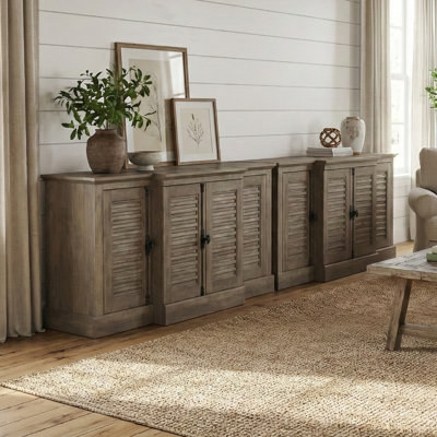 Malyha Farmhouse Sideboards Set Of 2