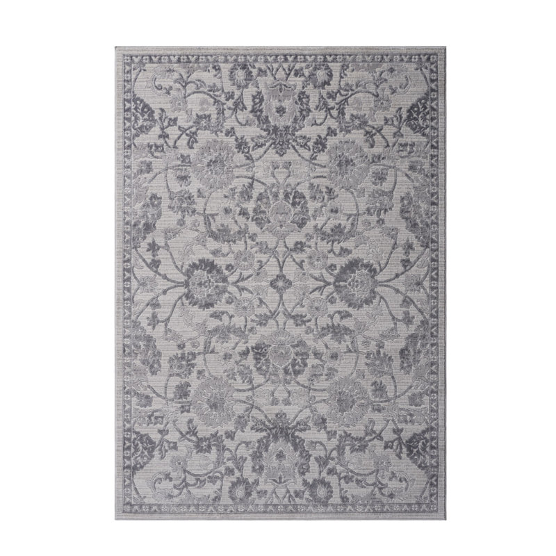 Lint-free, stylish, stain-resistant area rug, Rectangle 5'3" x 7'6"