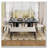 Modern Tufted Linen Dining Bench-82056842