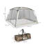 Tente écran avec portes et sac de transport Outsunny UV +