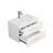 Gloss Wall-Mounted Bathroom Vanity With Mirro-1103263275-1103263272-1103263277