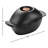 Outset 76495 Cast Iron 2.5 Quart Seafood and Mussel Pot with Lid for Empty Shells