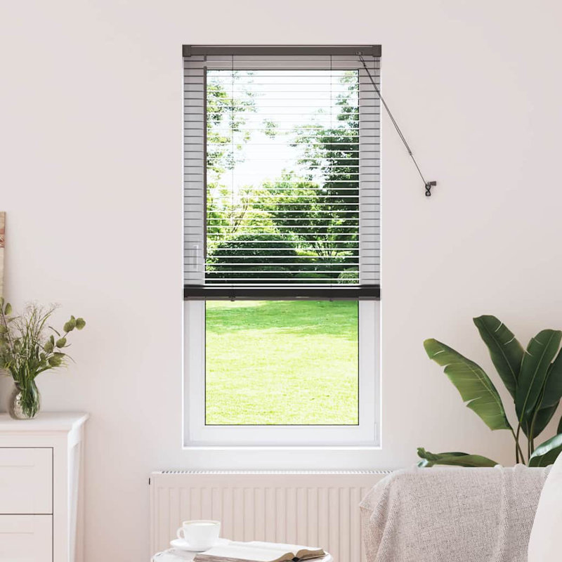 Venetian Blind, 175cm L x 55cm W, Black
