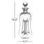 Klukflaske Handmade Glass Decorative Bottles