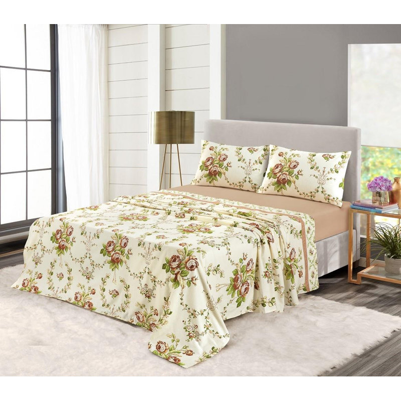 Alisabeth Flannel Sheet Set, Single (3'), Natural