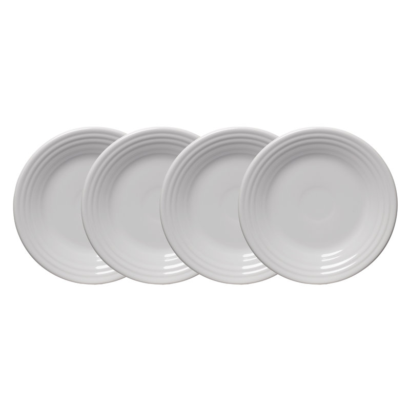Ensemble de 4 assiettes à dîner Fiesta White Classic