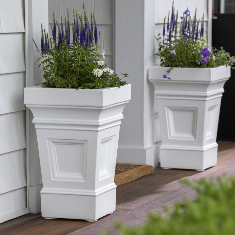 Step2 Self Watering Planter Classic White Reviews |