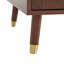Bureau de coiffeuse 3 en 1 avec miroir basculant éclairé et armoire réglable, coiffeuse à maquillage avec tabouret, commode avec tiroirs pour la chambre à coucher-1841631260