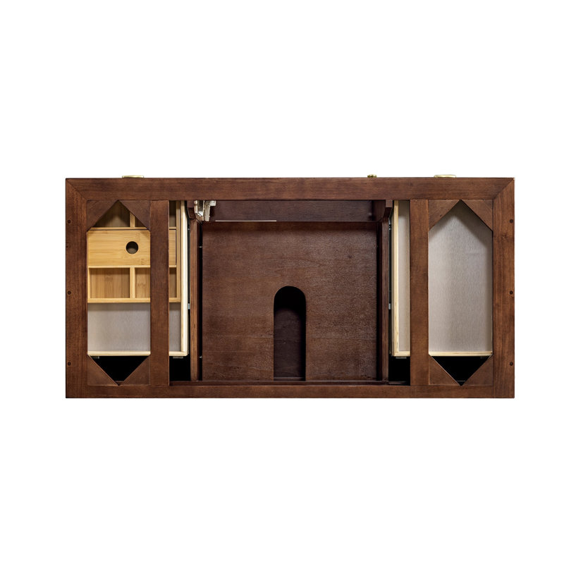 Amberly 48'' W Single Vanity, Eternal Jasmine Pearl, 8" Widespread