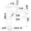Linee Pull Out Single Lever Monobloc Tap-19944359