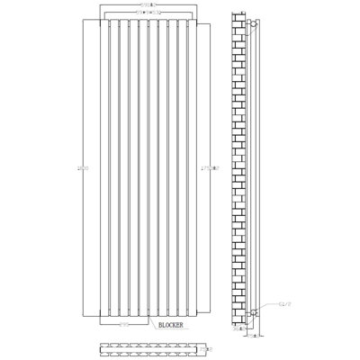 Regalia Vertical Designer Radiator