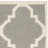 Rodgers Hand Woven Flat Weave Wool/Cotton Geometric Rug in Ivory/Gray-364812066
