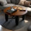 Vintage - style Round Coffee Table