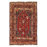 Oriental Area Rug in Rust