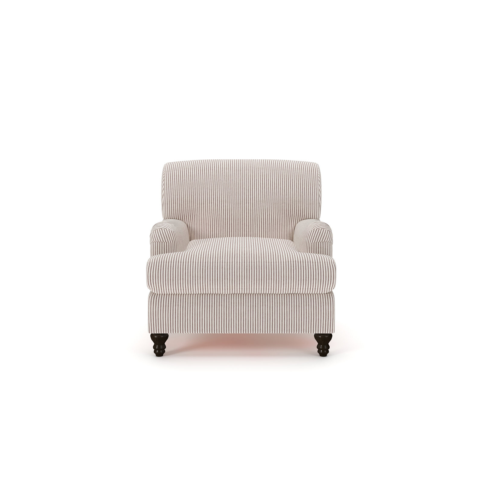 Walters Tight Back Armchair, Cruise Sangria