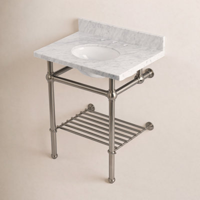 Templeton 30" Marble Console Sink