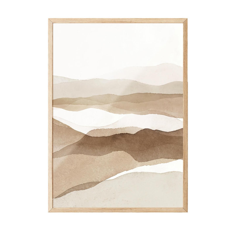 Peinture décorative encadrée