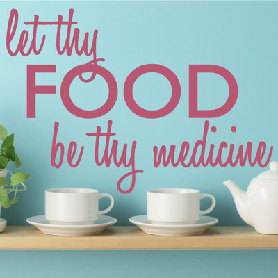 Food & Beverage Non-Wall Damaging Wall Decal