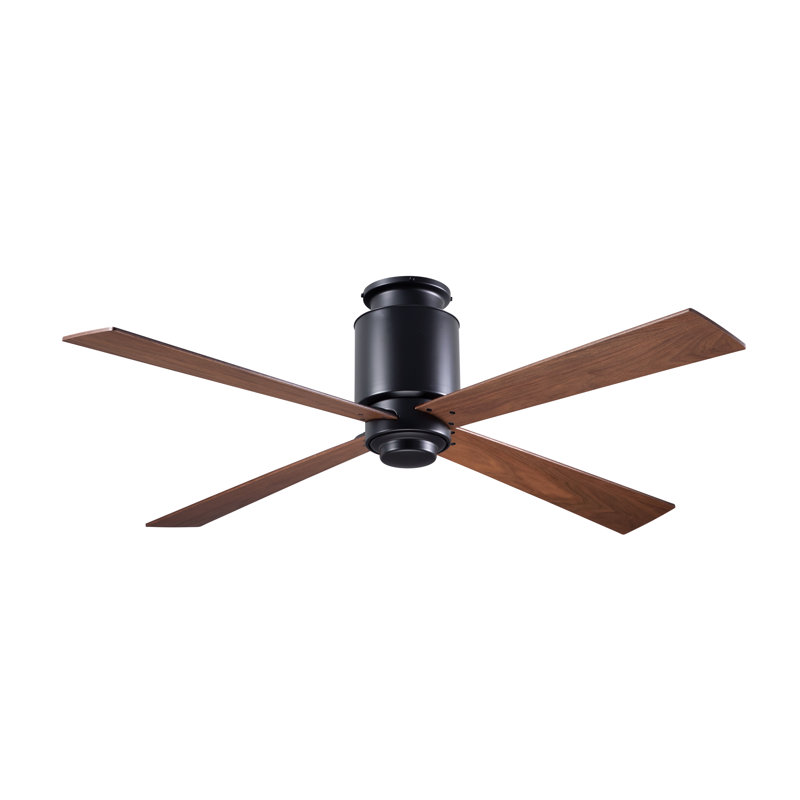 Lapa 50'' Ceiling Fan, Dark Bronze, Fan Speed Control, Mahogany