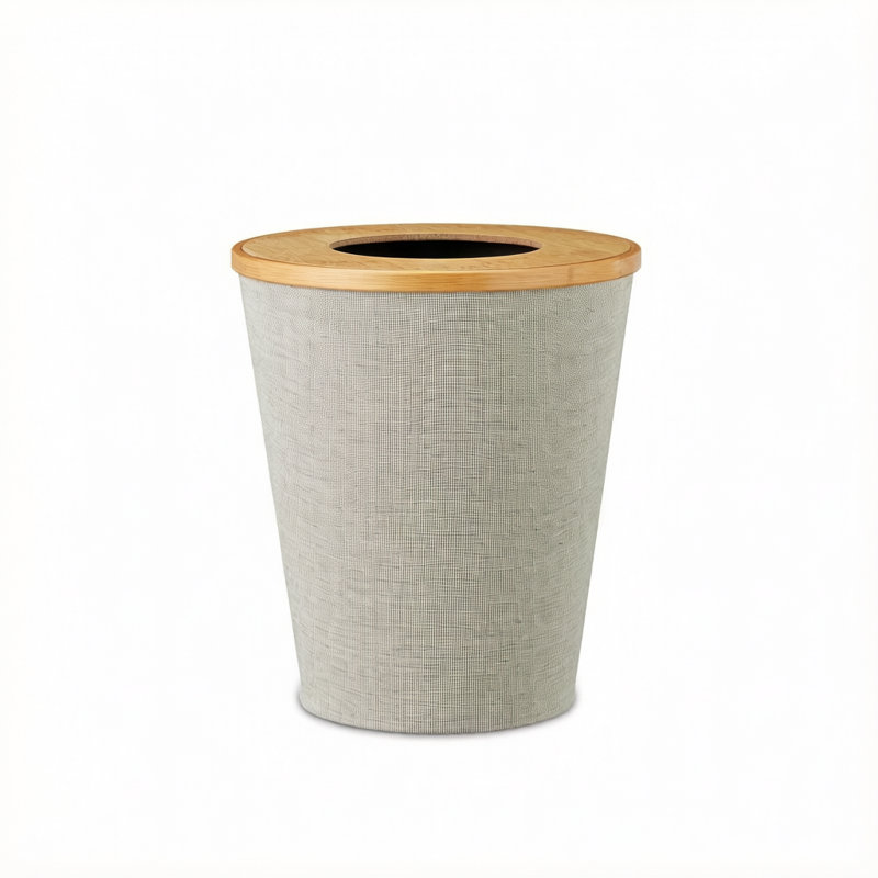 Cadott Bamboo Waste Bin, 10.5 L