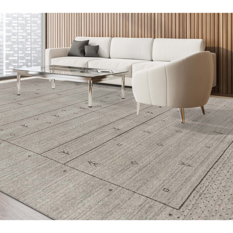 Wool Geometric Area Rug