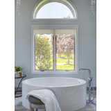 Aubry 60'' L Freestanding Soaking Bathtub