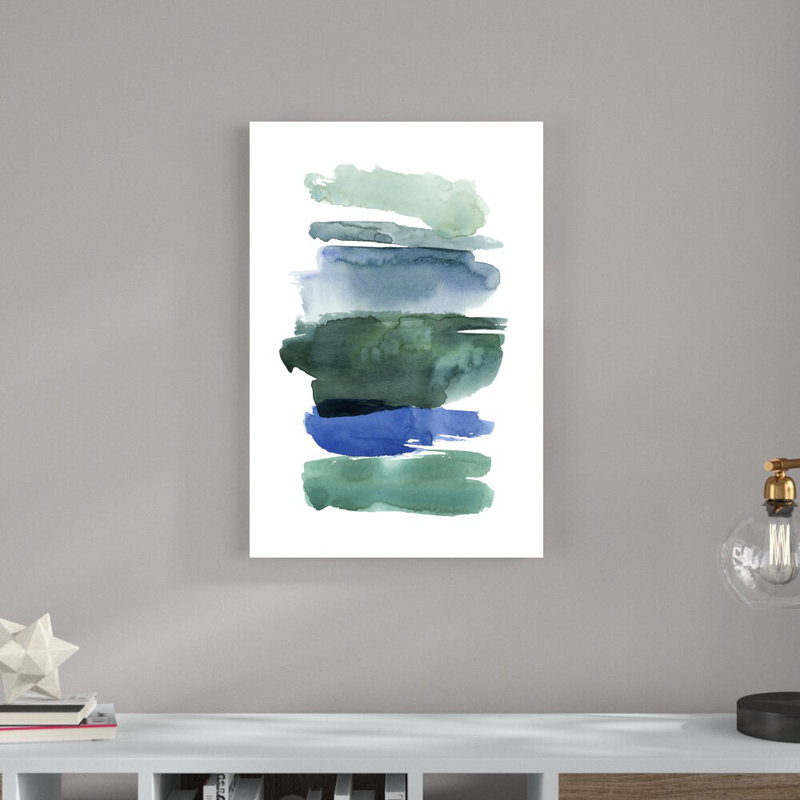 Swatches Of Sea I, H 30 po x l 20 po